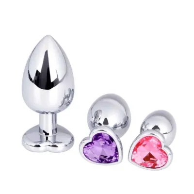 Revel Heart Gem Anal Plug Set
