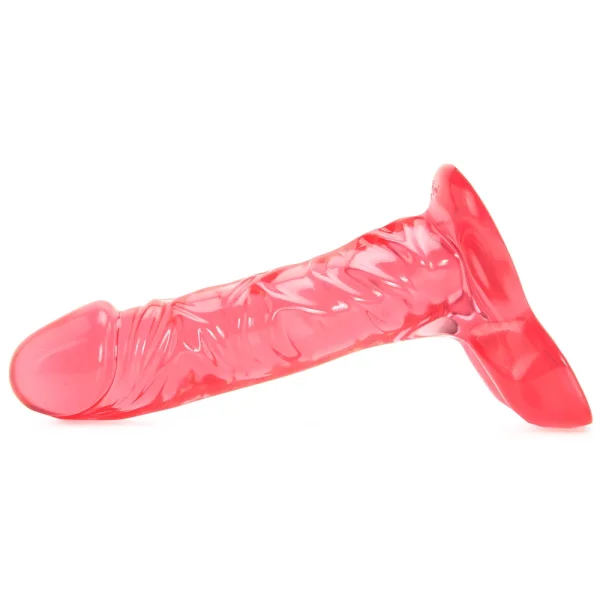 Crystal Jellies 7 Inch Ballsy Supercock - Pink