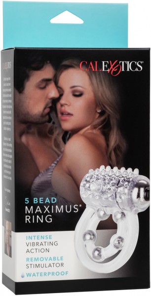 Maximum Beaded Vibrating Cock Ring