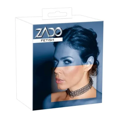 Leder Halsfessel Kette