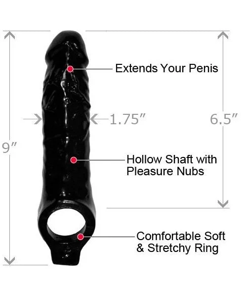 Black Mamba Cock Sheath Penis Extender — image 4 of 4