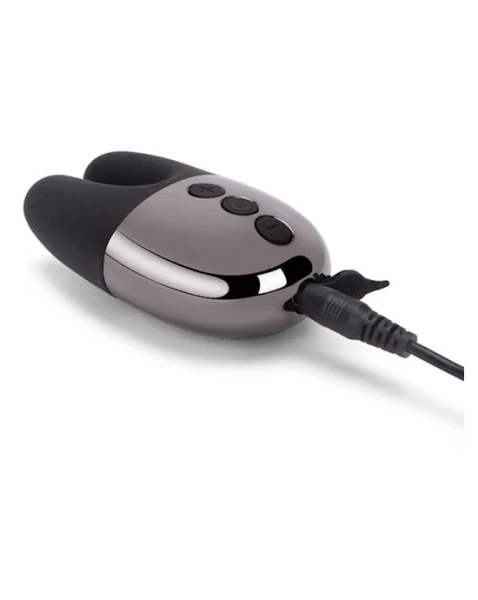 Le Wand Chrome Double Vibe Black