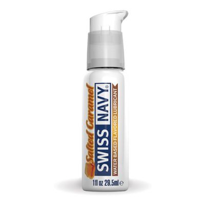 Swiss Navy Salted Caramel Flavored Water Based Lube 1oz