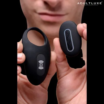 Under Control Vibrating Cock Ring With Remote