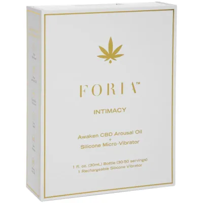 Foria Awaken Intimacy Set with Vibrator