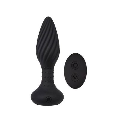 Frisky Beaded Plug 6 Inch Black 6 Inch
