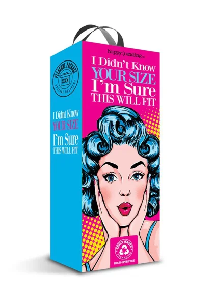 Pleasure Package I Didn't Know Your Size - 4" Multi-speed Vibe