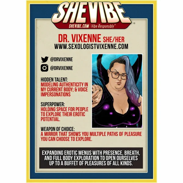 SheVibe Sex Educator Trading Card Set - Series 2