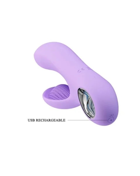 Canrol Silicone Rabbit Vibrator - 6.7 Inch