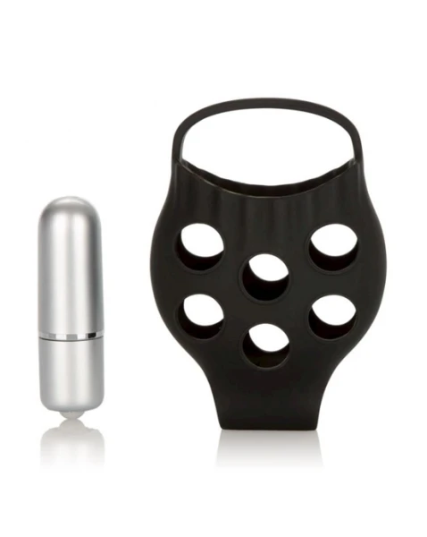 Dr Joel Silicone Scrotum Support - Black