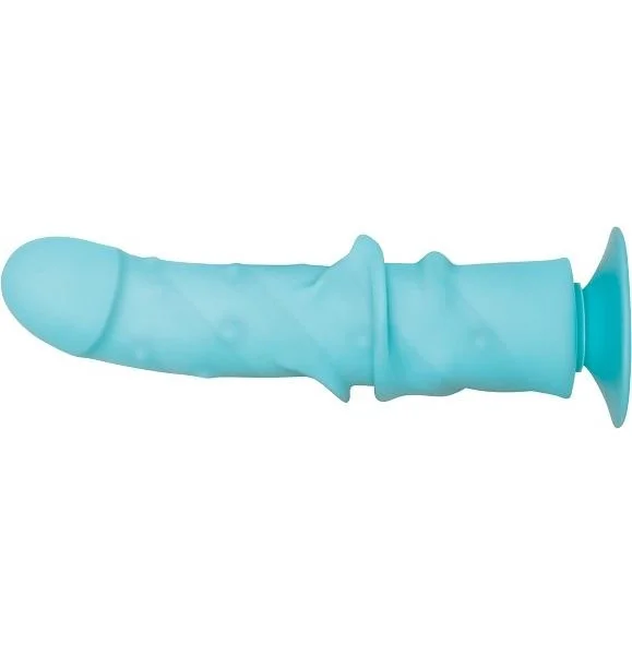 Love Large Real Feel Dual Layer Dildo Blue — image 6 of 8