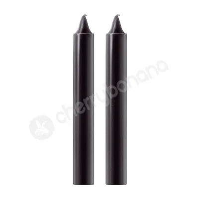 Fashionistas Black Pleasure Pain Drip Candles 2 Pack