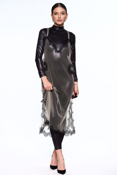 Lilitus Invisible Midi Slip Dress - Ludique