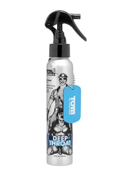Tom of Finland Deep Throat Spray 4 oz.