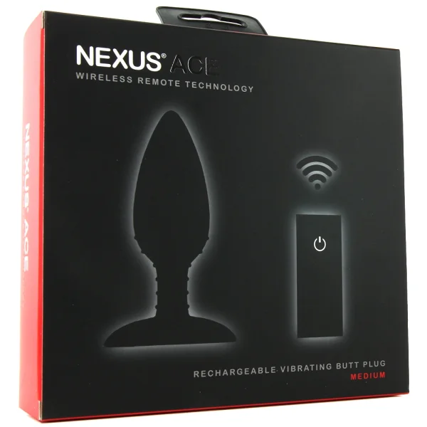 Nexus Ace Rechargeable Vibrating Butt Plug Medium