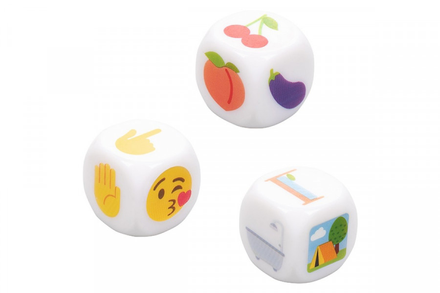 Emojigasm dice