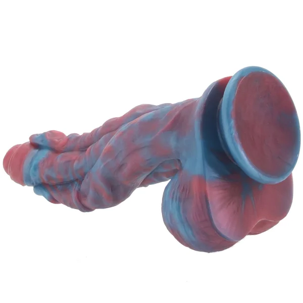Hydra Sea Monster 10" Silicone Suction Cup Dildo With Balls By Creature Cocks