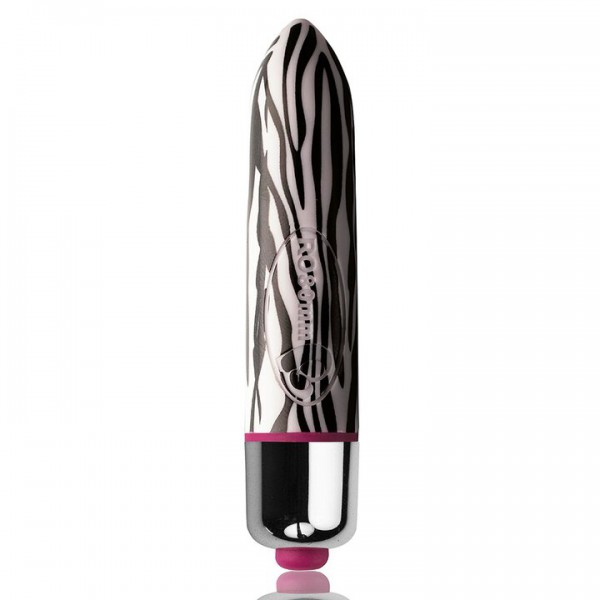 Rocks-Off RO-80mm Zebra 7 Function Bullet Vibrator
