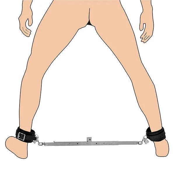 Master Series Squat Anal Impaler with Spreader Bar