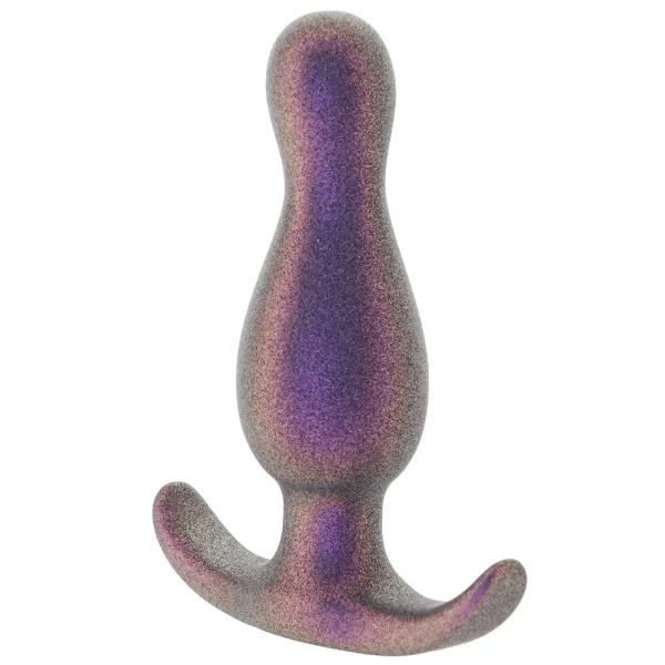 Anal Adventures Matrix Quantum Silicone Butt Plug By Blush - Galactic Purple