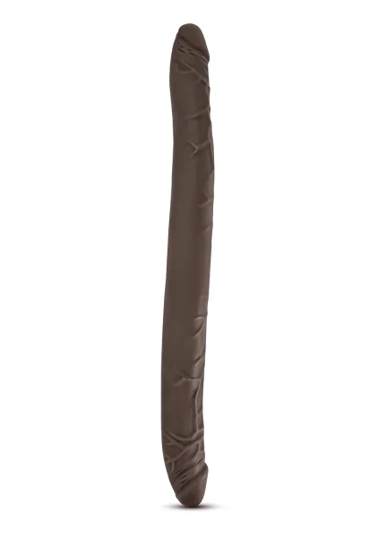 Dr. Skin - 16 Inch Double Dildo - Chocolate