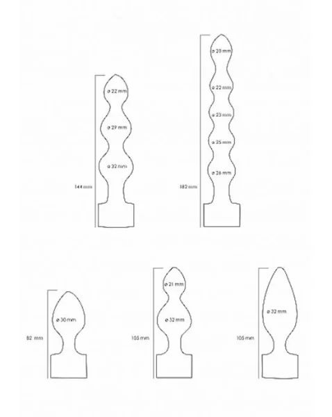 Silicone Usb Rechargeable Anal Set- Red - Red