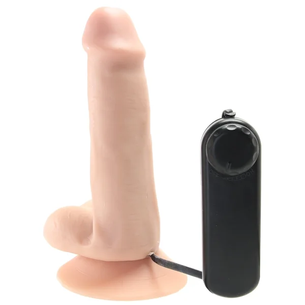 Dr. Skin - Dr. Spin - 6 Inch Gyrating Realistic Dildo - Vanilla
