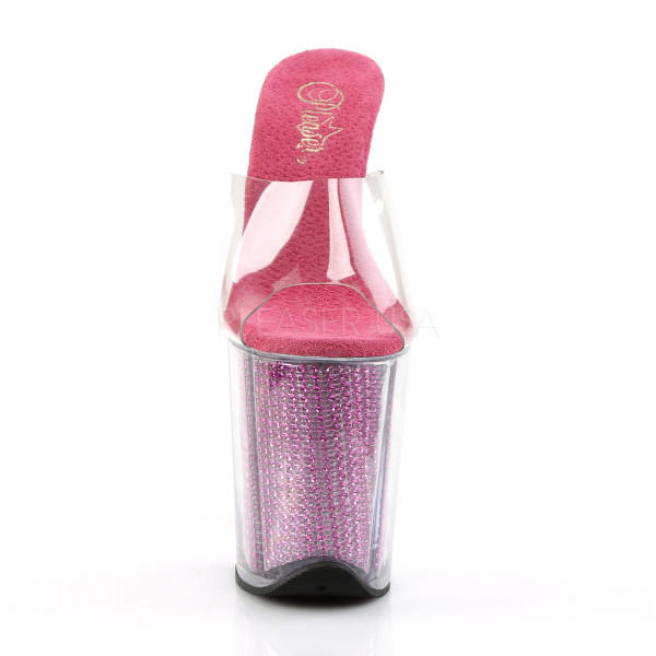 8 inches Heel, 4 inches PF Slide W/Simulated RS Filled Bottom — image 6 of 16