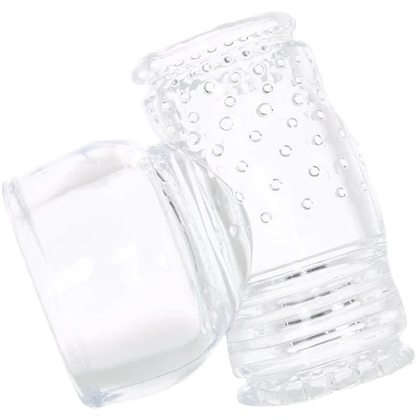Kink Wand Cock Stroker Attach. - Clear