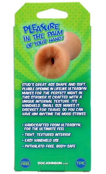Palm Pal Stud Ultraskyn Stroker Ass Vanilla