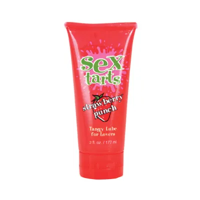 Sex Tarts Strawberry Punch Lube 2 fl oz PACK OF 2