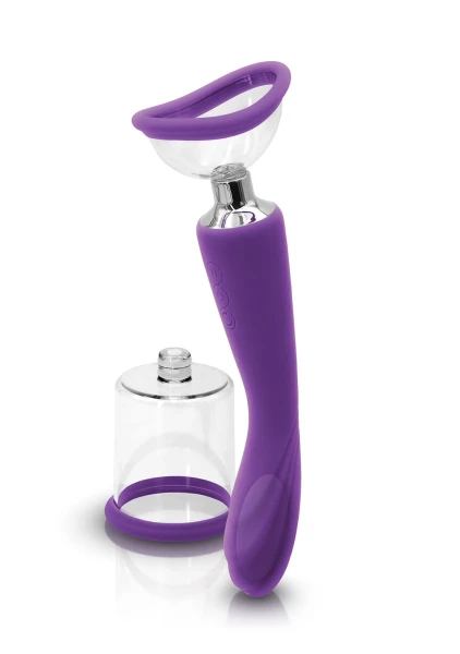 NS Novelties Inya Pump & Vibe Purple