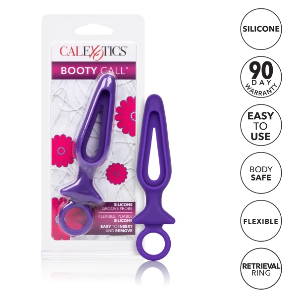 Booty Call Silicone Groove Probe Purple