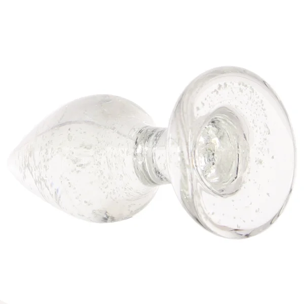 Ouch! Glow In The Dark Glass Butt Plug