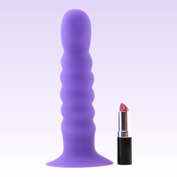 Maia 'Kendall' 8' Silicone Dildo - Neon Purple