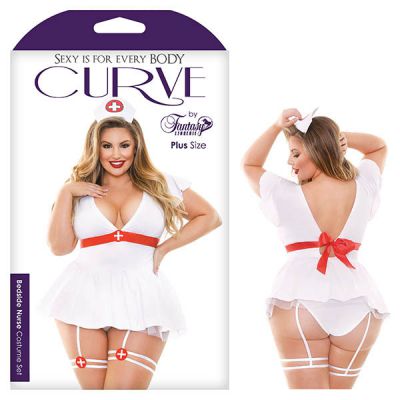 Curve Bedside Nurse Costume 3X 4X
