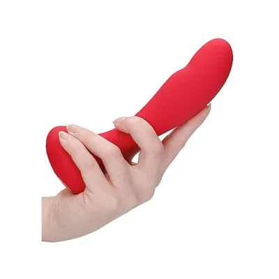 G spot And Prostate Vibrator Finesse Red 6 8 Inch