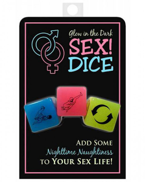 Glow In The Dark Sex Dice
