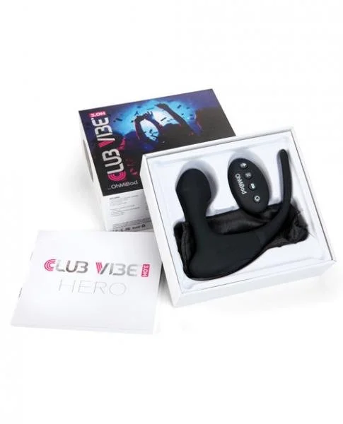 Ohmibod Club Vibe 3.OH Hero Anal Plug Black — image 7 of 8