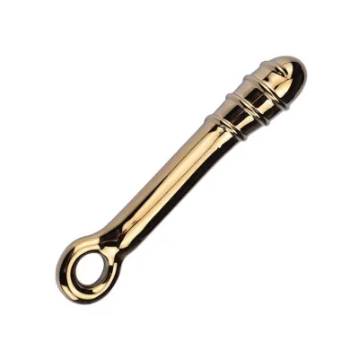 Honey Gold Glass Massager Gold 7 2 Inch