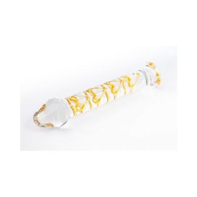 Gold Hearted Clear One Size