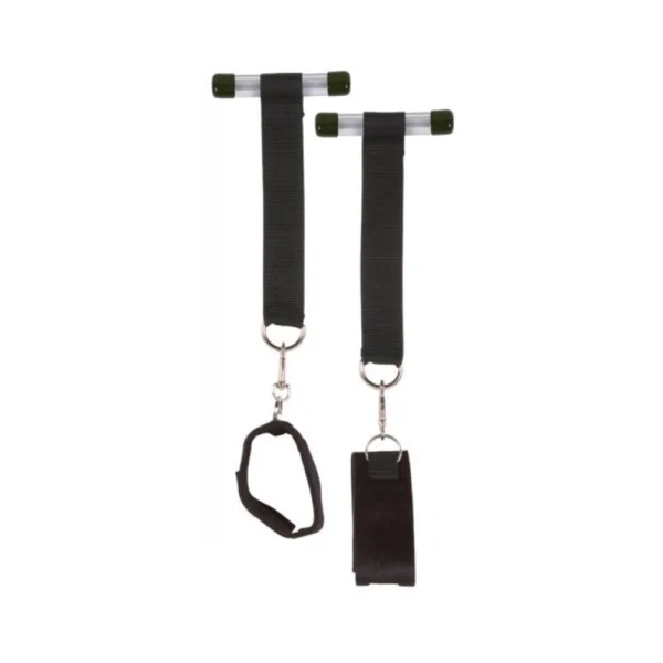 Door Jam Cuffs - Black