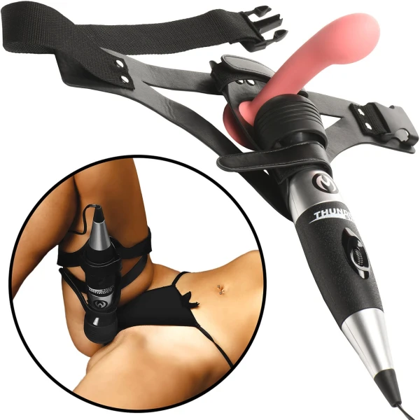 Master Series Thunder Strap Wand Thigh Harness