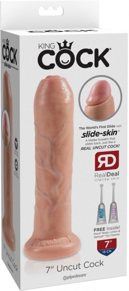 7" Uncut Cock