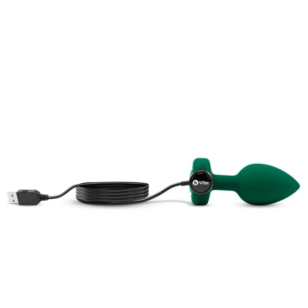 B-vibe Vibrating Jewels - Remote Control- Rechargeable - Emerald (m/l) — image 11 of 14