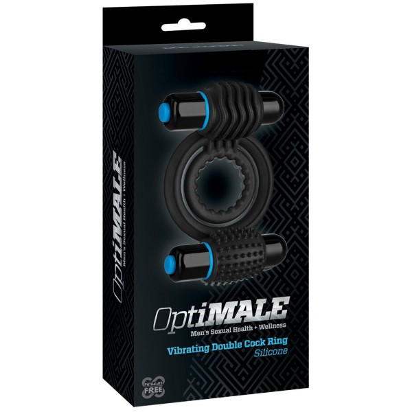 OptiMALE Vibrating Double C-Ring