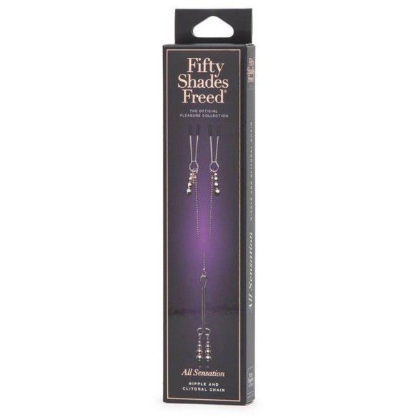 Fifty Shades Freed All Sensation Nipple and Clitoral Chain
