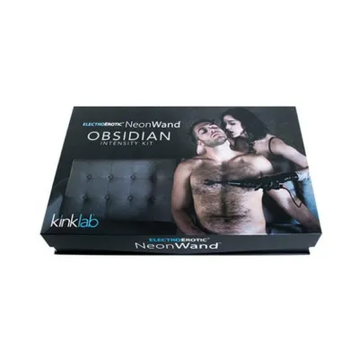 Extreme Bondage Gear Kinklab Neon Wand Obsidian Intensity Kit