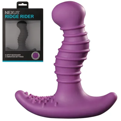 Nexus RIDGE RIDER Unisex Vibrator Purple