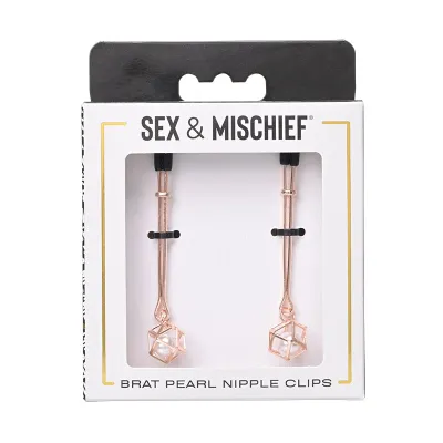 Sportsheets Brat Pearl Nipple Clips